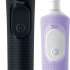 Набор электрических зубных щеток Oral-B Vitality Pro, насадки для щётки: 2 шт, цвет: черный и лиловый [80368953]